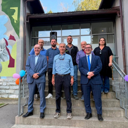 Inaugurata la «Rosa dei Venti» nel quartiere Soldini