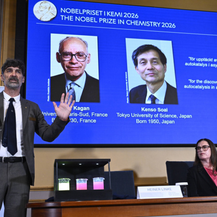 Nobel per la Chimica a Kagan e Soai