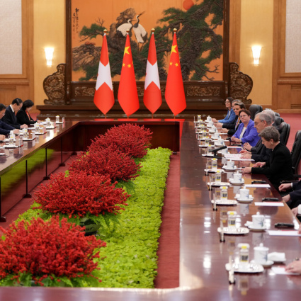 Parmelin da Xi Jinping: firmato l'accordo di libero scambio