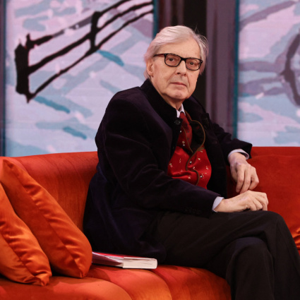 Vittorio Sgarbi in terapia intensiva
