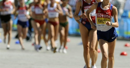 Marie Polli è venticinquesima nella 20 chilometri di Berlino