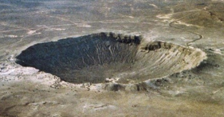 Scoperto un cratere di 600 metri provocato da un meteorite?