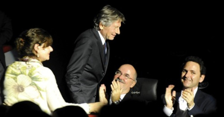 Polanski ritira il premio del 2009: "Grazie al carcere di Zurigo. E non sto scherzando"