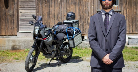 "Il mio giro del mondo in sella a una moto"
