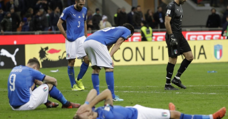 Dramma (sportivo) per l'Italia: niente Mondiale