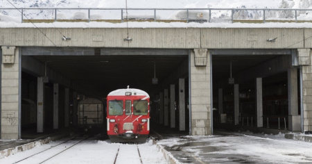 Treni interrotti verso Zermatt a causa di una frana