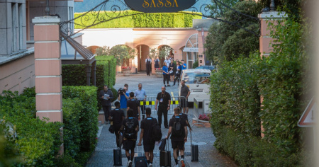 Inter & Lugano: autografi e selfie con i tifosi a Villa Sassa