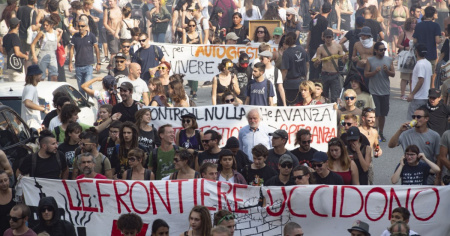 La manifestazione dei molinari si è svolta «in maniera prevalentemente pacifica»