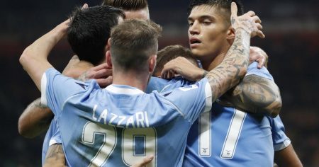 La Lazio sorprende il Milan