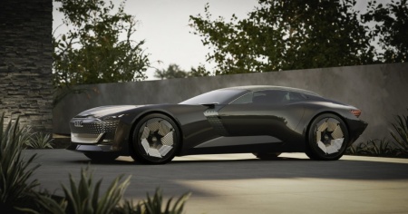 Skysphere Concept, l’Audi elettrica che cambia misura