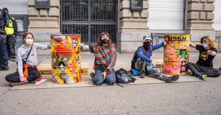 Attivisti a Zurigo: 83 fermi