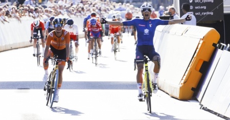 Elisa Balsamo “Mondiale”, piange Marianne Vos