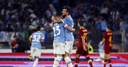 Spettacolo all'Olimpico: vincono i biancocelesti