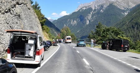 Nel weekend quattro feriti sulle strade grigionesi