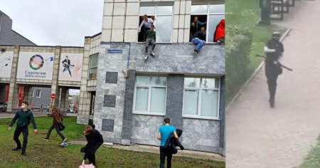 All'università armato fino ai denti, e fa una strage