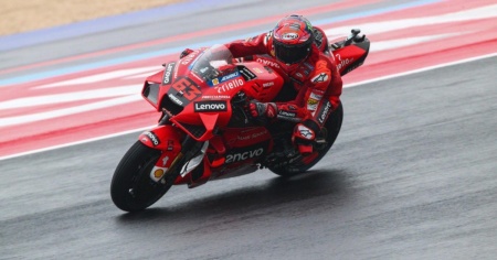 Pole di Bagnaia, Quartararo retrocesso