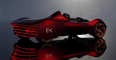 Ekonk, l’hypercar super-leggera di Vazirani