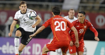 Schiacciata la Macedonia, la Germania si è qualificata per Qatar 2022