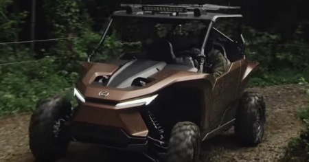 Il dune buggy a idrogeno pensato da Lexus
