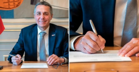 Cassis ha firmato la Carta umanitaria del clima