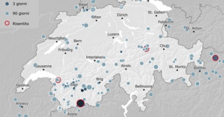 Terremoto nel Vallese, nessun danno segnalato
