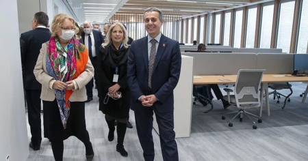 Cassis inaugura il nuovo palazzo delle Nazioni Unite
