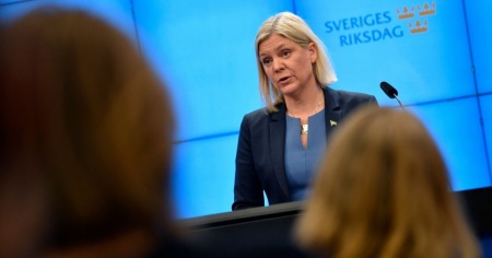 Magdalena Andersson si dimette poche ore dopo essere stata eletta