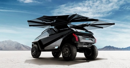 Thundertruck, l’elettrica che spiega le vele
