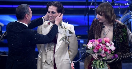 Damiano dei Maneskin, le lacrime all’Ariston erano per Giorgia Soleri