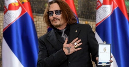 Per Johnny Depp un'onorificenza in Serbia