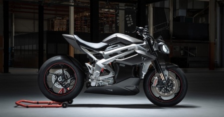 Triumph, su il sipario sulla prima idea di elettrica
