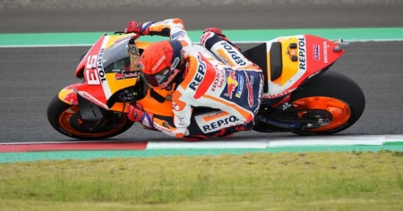 Marquez costretto a fermarsi (di nuovo)