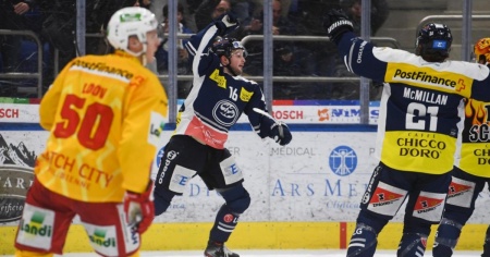 Nuova vittoria, l'Ambrì batte il Bienne e si porta a -5 dagli Orsi