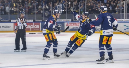 Simion castiga il Lugano: lo Zugo si prende gara-1 all’overtime