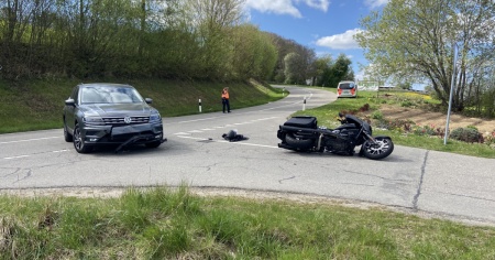 Incidente ieri a Boswil: moto si scontra con un'auto
