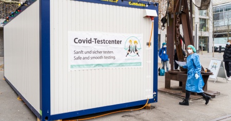 In Svizzera ci sono 206 pazienti Covid in meno