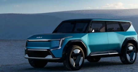 EV9, il suv tutto comfort di Kia