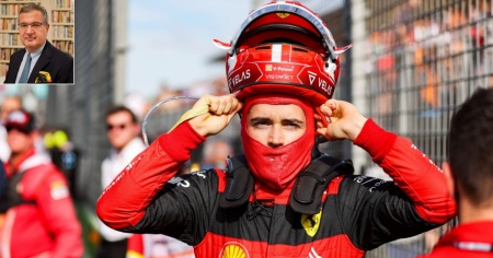 Gara schumacheriana, Leclerc abbagliante