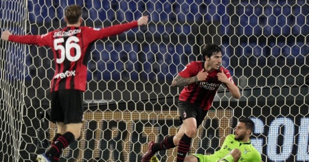 Il Milan batte la Lazio e torna al comando della Serie A