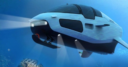 DeepSeaker DS1: l’elettrico che viaggia sopra e sotto il mare