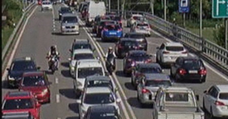 Altro incidente e traffico di nuovo in tilt