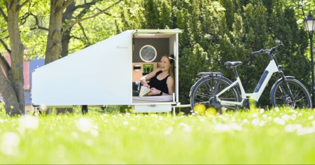 Martha, la roulotte per e-bike