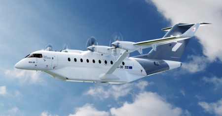 ES-30, aereo ibrido per 30 passeggeri