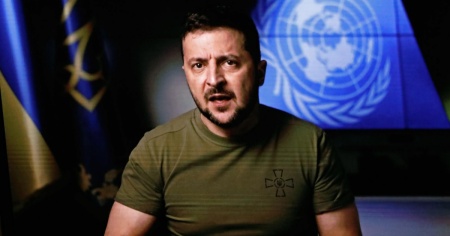 Standing ovation per le parole di Zelensky all'Onu