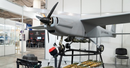 Drone caduto nella regione di Mosca