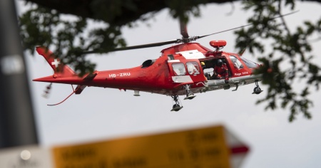 Stabile il numero degli interventi in elicottero in montagna