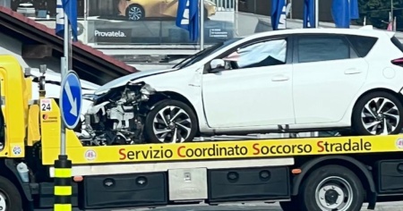 Scontro fra due auto a Mendrisio