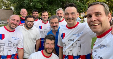 Torna in campo la squadra di calcio del Gran Consiglio