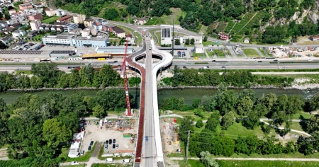 Semisvincolo A2, apertura parziale del nuovo ponte