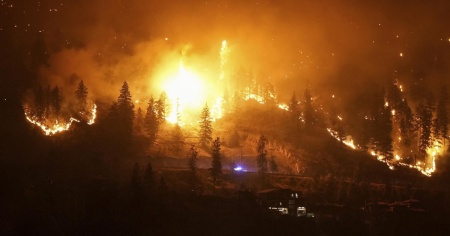 Incendi violenti in Canada: sette volte più probabile che si verifichino con tale forza
